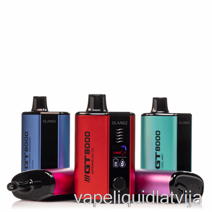 Glamee Gt8000 Vienreizējās Lietošanas Melleņu Ananāsu Vape šķidrums